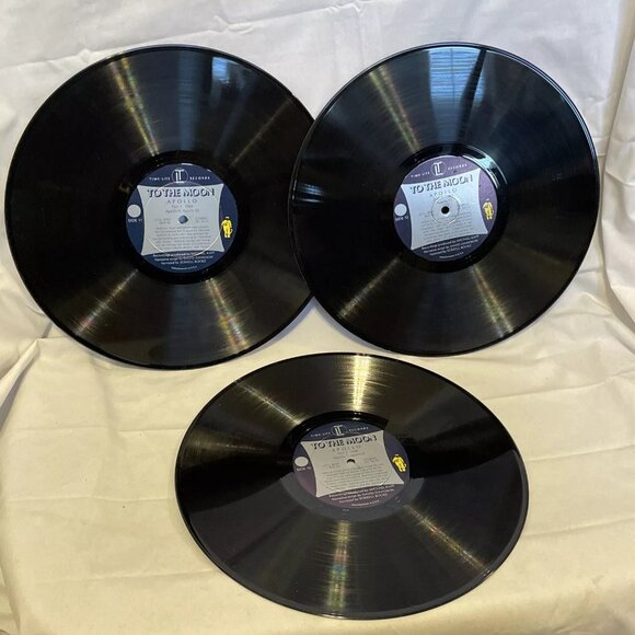 Michael Kapp To The Moon (6x Vinyl, 1969) Time Life STL 163 NM Box Set History - Picture 11 of 12